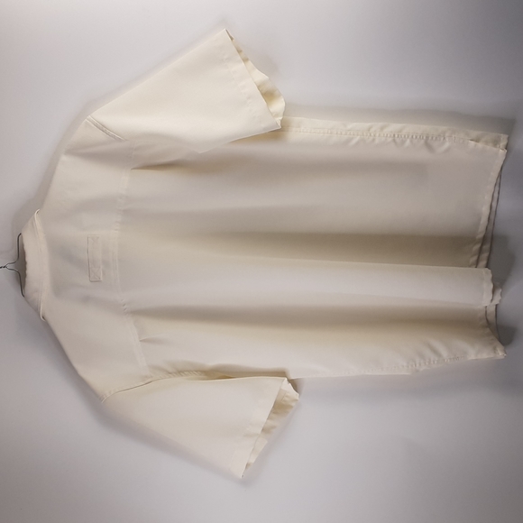 John Blair Men's Button Up Shirt Size XL Cream Colored - Picture 3 of 15